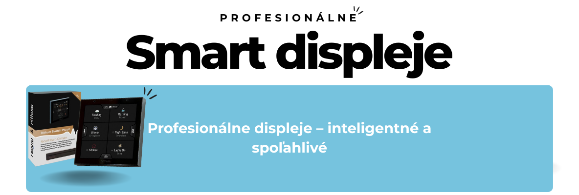 profesionálne smart displeje